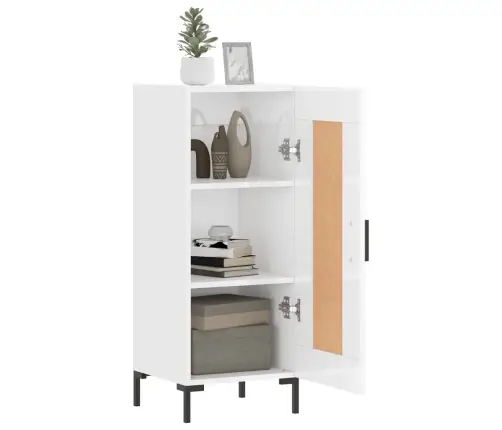 Kumode, Spīdīgi Balta, 34,5X34X90 Cm, Inženierijas Koks Vidaxl Kumode, Spīdīgi Balta, 34,5X34X90 Cm, Inženierijas Koks Vidaxl