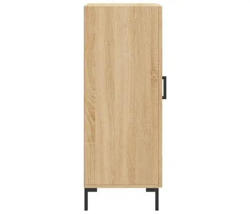 Kumode, Ozolkoka Krāsa, 34,5X34X90 Cm, Inženierijas Koks Vidaxl