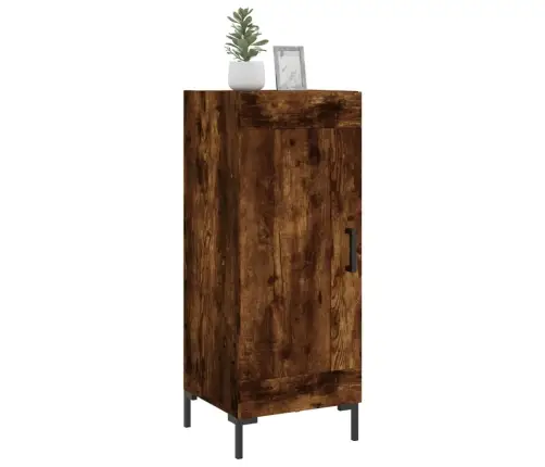 Kumode, Ozolkoka Krāsa, 34,5X34X90 Cm, Inženierijas Koks Vidaxl