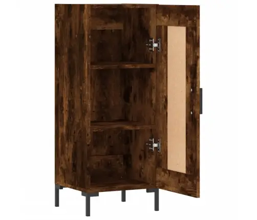 Kumode, Ozolkoka Krāsa, 34,5X34X90 Cm, Inženierijas Koks Vidaxl