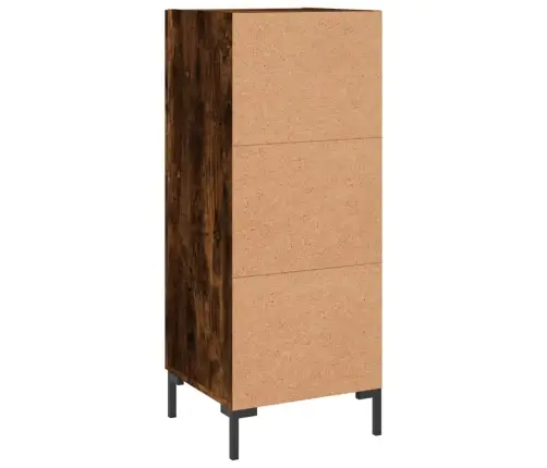 Kumode, Ozolkoka Krāsa, 34,5X34X90 Cm, Inženierijas Koks Vidaxl