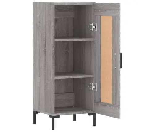 Puhvetkapp, Hall Sonoma Tamm, 34,5X34X90 cm Tehispuit