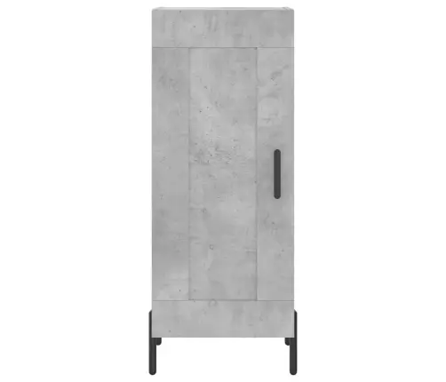 Šoninė Spintelė, Betono Pilka, 34,5X34X90cm Apdirbta Mediena
