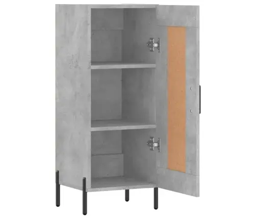 Šoninė Spintelė, Betono Pilka, 34,5X34X90cm Apdirbta Mediena