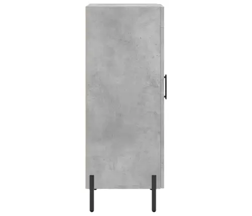 Šoninė Spintelė, Betono Pilka, 34,5X34X90cm Apdirbta Mediena