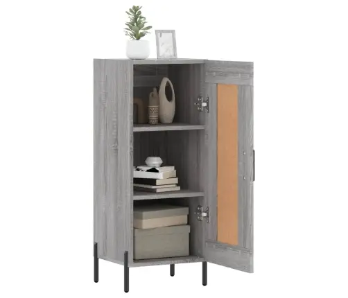 Puhvetkapp, Hall Sonoma Tamm, 34,5X34X90 cm Tehispuit