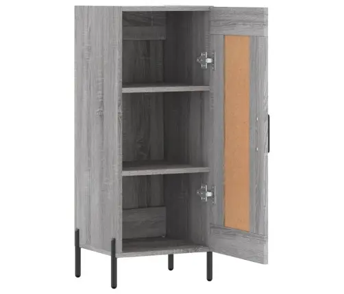 Puhvetkapp, Hall Sonoma Tamm, 34,5X34X90 cm Tehispuit