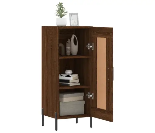 Kumode, Ozolkoka Krāsa, 34,5X34X90 Cm, Inženierijas Koks Vidaxl Kumode, Ozolkoka Krāsa, 34,5X34X90 Cm, Inženierijas Koks Vidaxl