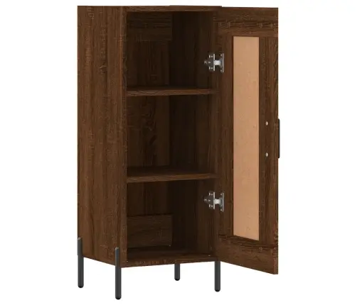 Kumode, Ozolkoka Krāsa, 34,5X34X90 Cm, Inženierijas Koks Vidaxl Kumode, Ozolkoka Krāsa, 34,5X34X90 Cm, Inženierijas Koks Vidaxl