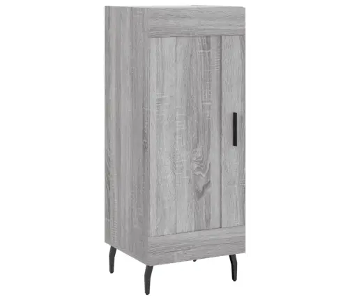 Kumode, Pelēka Ozolkoka, 34,5X34X90 Cm, Inženierijas Koks Vidaxl Kumode, Pelēka Ozolkoka, 34,5X34X90 Cm, Inženierijas Koks Vidaxl