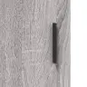 Kumode, Pelēka Ozolkoka, 34,5X34X90 Cm, Inženierijas Koks Vidaxl Kumode, Pelēka Ozolkoka, 34,5X34X90 Cm, Inženierijas Koks Vidaxl