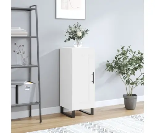 Puhvetkapp, Valge, 34,5 X 34 X 90 cm Tehispuit