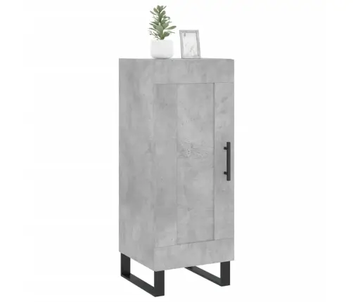 Puhvetkapp, Betoonhall, 34,5 X 34 X 90 cm Tehispuit
