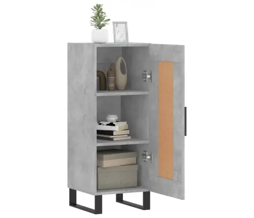 Puhvetkapp, Betoonhall, 34,5 X 34 X 90 cm Tehispuit