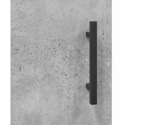 Puhvetkapp, Betoonhall, 34,5 X 34 X 90 cm Tehispuit