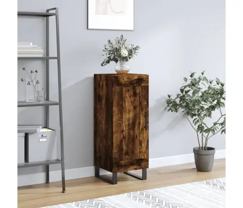 Kumode, Ozolkoka Krāsa, 34,5X34X90 Cm, Inženierijas Koks Vidaxl Kumode, Ozolkoka Krāsa, 34,5X34X90 Cm, Inženierijas Koks Vidaxl