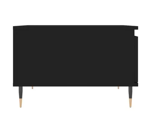 Kohvilaud, Must, 55 X 55 X 36,5 cm Tehispuit