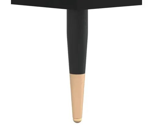 Kohvilaud, Must, 55 X 55 X 36,5 cm Tehispuit