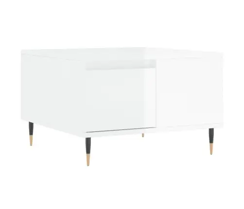 Kohvilaud, Kõrgläikega Valge, 55X55X36,5 cm Tehispuit Kohvilaud, Kõrgläikega Valge, 55X55X36,5 cm Tehispuit