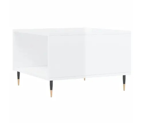 Kohvilaud, Kõrgläikega Valge, 55X55X36,5 cm Tehispuit Kohvilaud, Kõrgläikega Valge, 55X55X36,5 cm Tehispuit