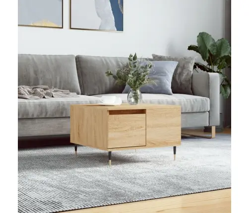 Kohvilaud, Sonoma Tamm, 55X55X36,5 cm Tehispuit