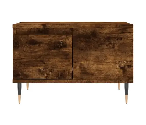 Kafijas Galdiņš, Ozolkoka, 55X55X36,5 Cm, Inženierijas Koks Vidaxl