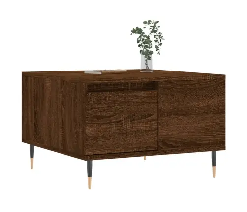 Kafijas Galdiņš, Brūna Ozolkoka, 55X55X36,5 Cm Vidaxl