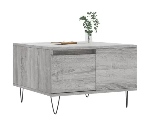 Kohvilaud, Hall Sonoma, 55 X 55 X 36,5 cm Tehispuit