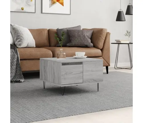 Kohvilaud, Hall Sonoma, 55 X 55 X 36,5 cm Tehispuit