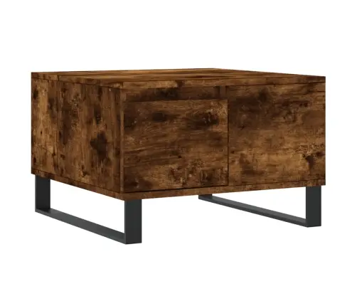 Kavos Staliukas, Dūminio Ąžuolo, 55X55X36,5cm Apdirbta Mediena Kavos Staliukas, Dūminio Ąžuolo, 55X55X36,5cm Apdirbta Mediena