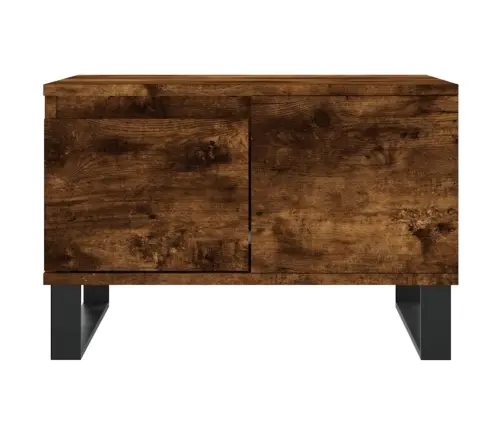 Kavos Staliukas, Dūminio Ąžuolo, 55X55X36,5cm Apdirbta Mediena Kavos Staliukas, Dūminio Ąžuolo, 55X55X36,5cm Apdirbta Mediena