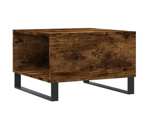 Kavos Staliukas, Dūminio Ąžuolo, 55X55X36,5cm Apdirbta Mediena Kavos Staliukas, Dūminio Ąžuolo, 55X55X36,5cm Apdirbta Mediena