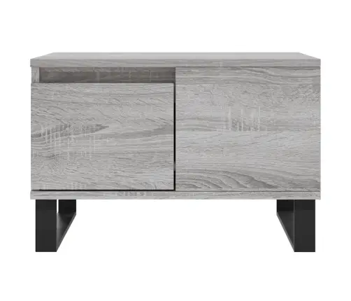 Kavos Staliukas, Pilkas Ąžuolo, 55X55X36,5cm Apdirbta Mediena Kavos Staliukas, Pilkas Ąžuolo, 55X55X36,5cm Apdirbta Mediena