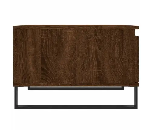 Kavos Staliukas, Rudas Ąžuolo, 55X55X36,5cm Apdirbta Mediena