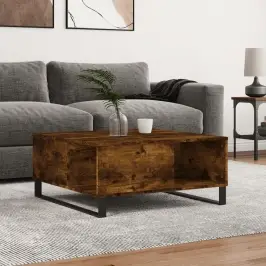 Kohvilaud, Suitsutatud Tamm, 80X80X36,5 cm Tehispuit