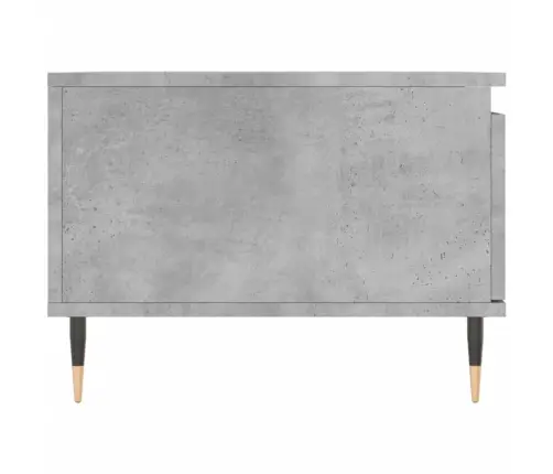 Kavos Staliukas, Betono Pilkas, 90X50X36,5cm Apdirbta Mediena Kavos Staliukas, Betono Pilkas, 90X50X36,5cm Apdirbta Mediena