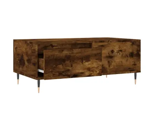 Kafijas Galdiņš, Ozolkoka, 90X50X36,5 Cm, Inženierijas Koks Vidaxl