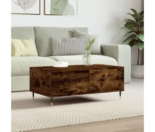 Kafijas Galdiņš, Ozolkoka, 90X50X36,5 Cm, Inženierijas Koks Vidaxl