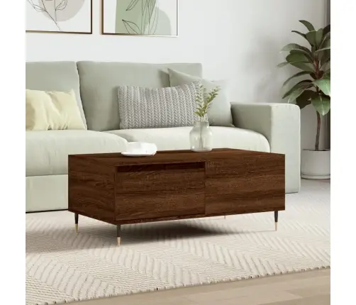 Kohvilaud, Pruun Tamm, 90 X 50 X 36,5 cm Tehispuit