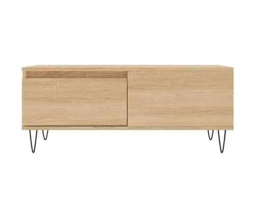 Kafijas Galdiņš, Ozolkoka, 90X50X36,5 Cm, Inženierijas Koks Vidaxl