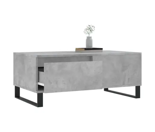 Kafijas Galdiņš, Betona Pelēks, 90X50X36,5Cm, Inženierijas Koks Vidaxl Kafijas Galdiņš, Betona Pelēks, 90X50X36,5Cm, Inženierijas Koks Vidaxl