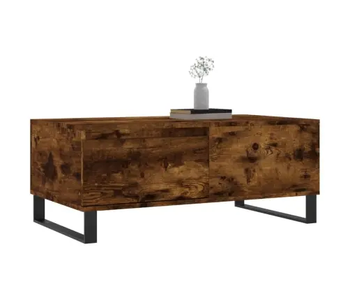 Kafijas Galdiņš, Ozolkoka, 90X50X36,5 Cm, Inženierijas Koks Vidaxl