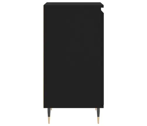 Kumodes, 2 Gab., Melnas, 40X35X70 Cm, Inženierijas Koks Vidaxl