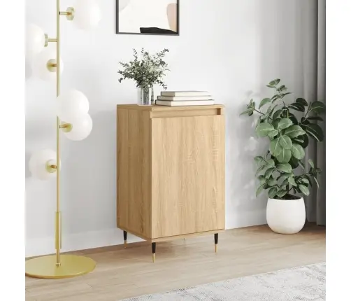 Kumode, Ozolkoka Krāsā, 40X35X70 Cm, Inženierijas Koks Vidaxl