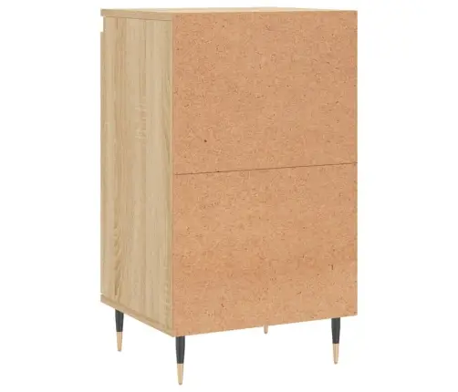 Kumodes, 2 Gab., Ozolkoka Krāsā, 40X35X70 Cm, Inženierijas Koks Vidaxl