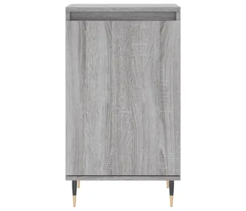 Kumode, Pelēka Ozolkoka, 40X35X70 Cm, Inženierijas Koks Vidaxl