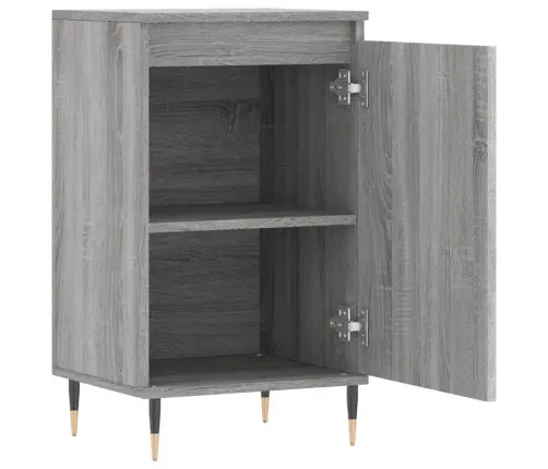 Puhvetkapid 2 Tk, Hall Sonoma Tamm, 40 X 35 X 70 cm Tehispuit