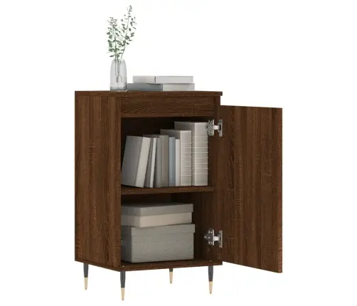 Kumodes, 2 Gab., Ozolkoka Krāsā, 40X35X70 Cm, Inženierijas Koks Vidaxl