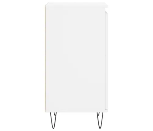 Kumodes, 2 Gab., Baltas, 40X35X70 Cm, Inženierijas Koks Vidaxl