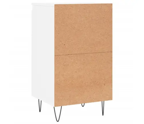 Kumodes, 2 Gab., Baltas, 40X35X70 Cm, Inženierijas Koks Vidaxl